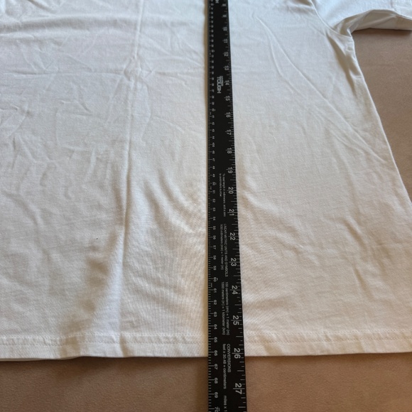 Madewell Cotton Relaxed Oversized Tee • size medium • NS162 • NWT • eyelet white - Picture 9 of 13